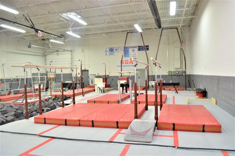 Parallel Bars foam pit and Sterling heights Gym